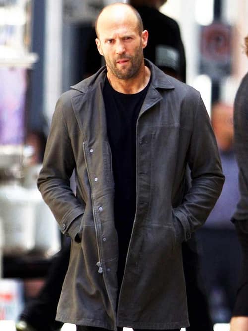 Jason Statham Blazer Leather Coat