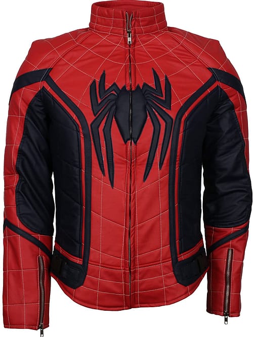 The amazing Spiderman Faux Leather Jacket
