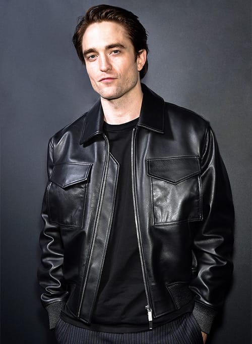 Robert Douglas Thomas Pattinson Leather Jacket